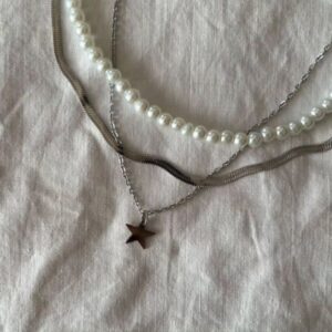 گردنبند سه لاین مروارید